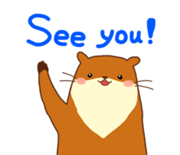 The otter [Kawauso] sticker #10760575