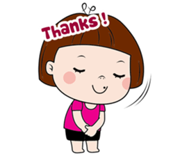 Scorpion lady vs make-over girl 2 sticker #10760576