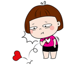 Scorpion lady vs make-over girl 2 sticker #10760603