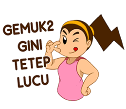 Girl's Diet Diary sticker #10760658