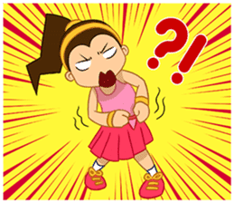 Girl's Diet Diary sticker #10760663