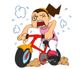 Girl's Diet Diary sticker #10760664