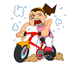 Girl's Diet Diary sticker #10760664