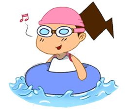 Girl's Diet Diary sticker #10760666