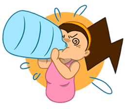 Girl's Diet Diary sticker #10760670