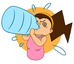 Girl's Diet Diary sticker #10760670