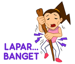 Girl's Diet Diary sticker #10760673