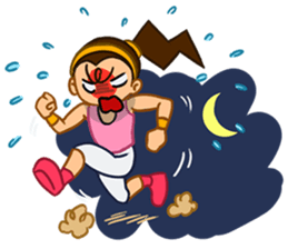 Girl's Diet Diary sticker #10760678