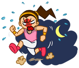 Girl's Diet Diary sticker #10760678