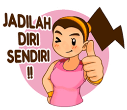 Girl's Diet Diary sticker #10760680