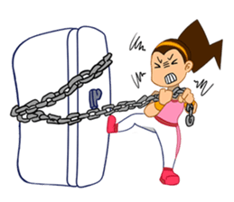 Girl's Diet Diary sticker #10760689