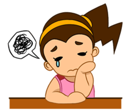 Girl's Diet Diary sticker #10760691