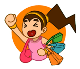 Girl's Diet Diary sticker #10760692