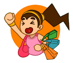 Girl's Diet Diary sticker #10760692