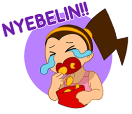 Girl's Diet Diary sticker #10760695