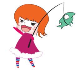 Pitch Perfect Lady sticker #10760726