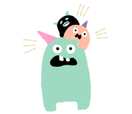 Lovely Monster* sticker #10760816