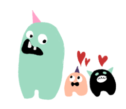 Lovely Monster* sticker #10760818