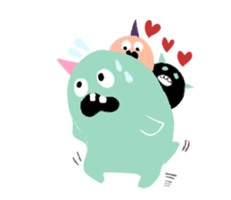 Lovely Monster* sticker #10760819