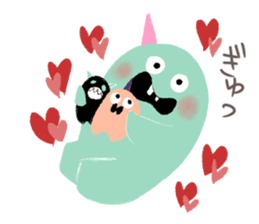 Lovely Monster* sticker #10760851