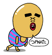 Daily life of Mr.egg 4 sticker #10761187