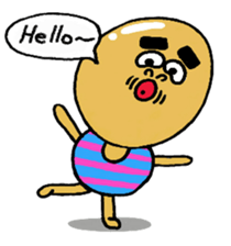 Daily life of Mr.egg 4 sticker #10761191