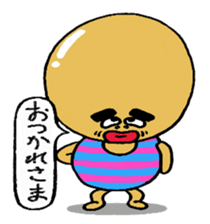 Daily life of Mr.egg 4 sticker #10761198