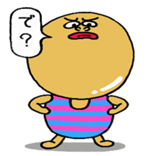 Daily life of Mr.egg 4 sticker #10761209