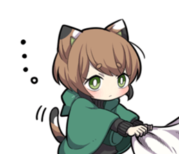 TORTOISESHELL KITTEN  3 sticker #10761339