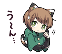 TORTOISESHELL KITTEN  3 sticker #10761340