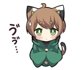 TORTOISESHELL KITTEN  3 sticker #10761342