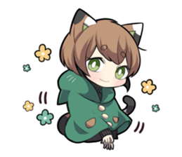 TORTOISESHELL KITTEN  3 sticker #10761343