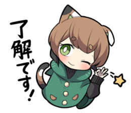 TORTOISESHELL KITTEN  3 sticker #10761351