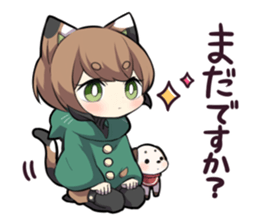 TORTOISESHELL KITTEN  3 sticker #10761360