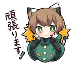 TORTOISESHELL KITTEN  3 sticker #10761371