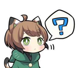 TORTOISESHELL KITTEN  3 sticker #10761372