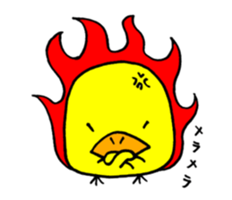 it cute chick sticker #10761510