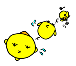 it cute chick sticker #10761529