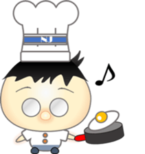 NASKUN JAPANESE OFFICE WORKER by NJ factory sticker #10761556