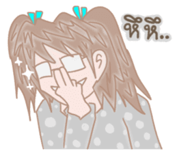 Airune, The Temperamental Lady sticker #10761652