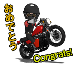 Ride naked bike 2 sticker #10763065