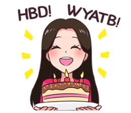 Just Be Yourself R sticker #10763180