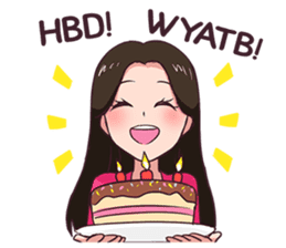 Just Be Yourself R sticker #10763180