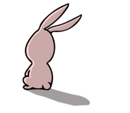minmin of the rabbit sticker #10763462