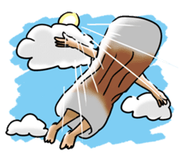 Rintarou in a tubular fish meat 2 sticker #10763664