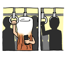 Rintarou in a tubular fish meat 2 sticker #10763666