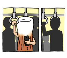 Rintarou in a tubular fish meat 2 sticker #10763666