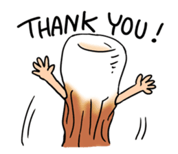 Rintarou in a tubular fish meat 2 sticker #10763667