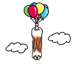 Rintarou in a tubular fish meat 2 sticker #10763673