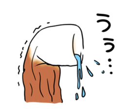 Rintarou in a tubular fish meat 2 sticker #10763674